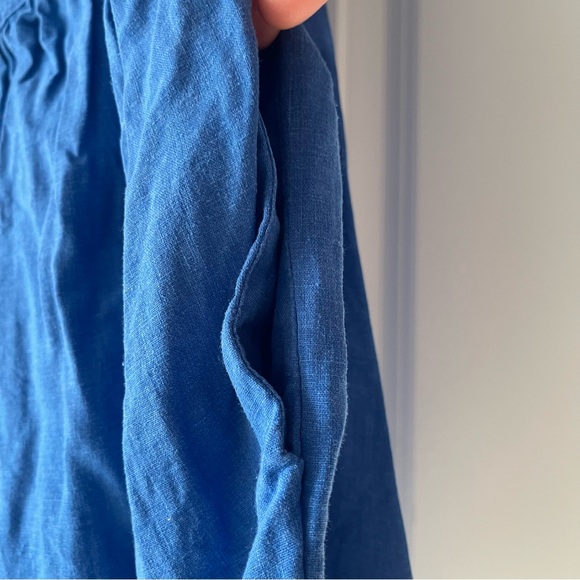 We The Free Free People Blue tunic top with pockets XS - Picture 4 of 7